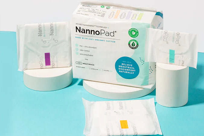NannoPad Multipack de 36 toallas: Panty Liners, Regular y Súper