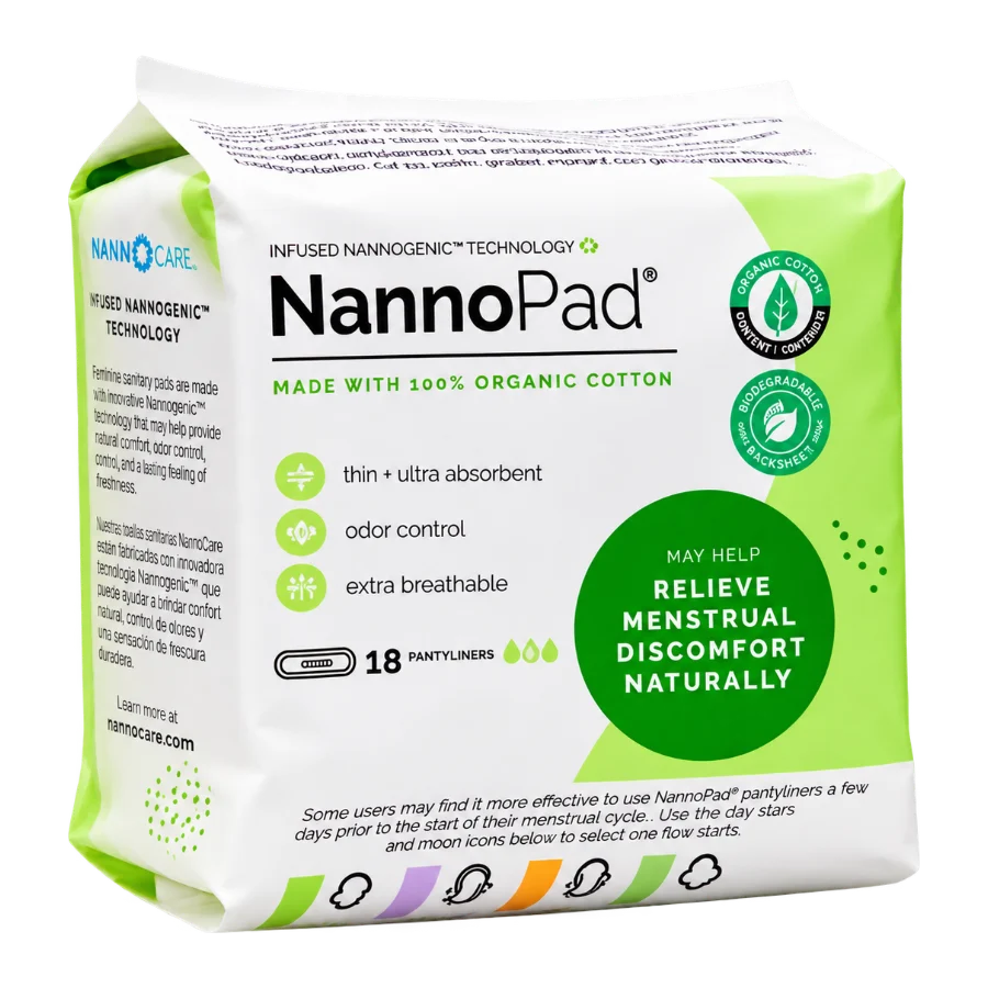 Paquete NannoPad Panty Liners